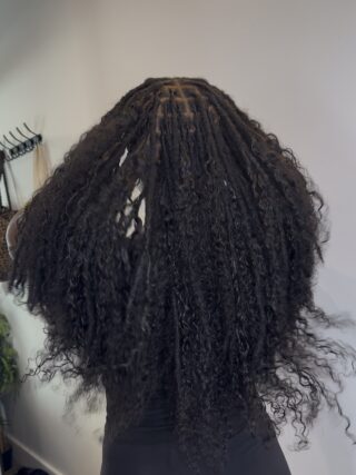 Burmese Curl Crochet Hair